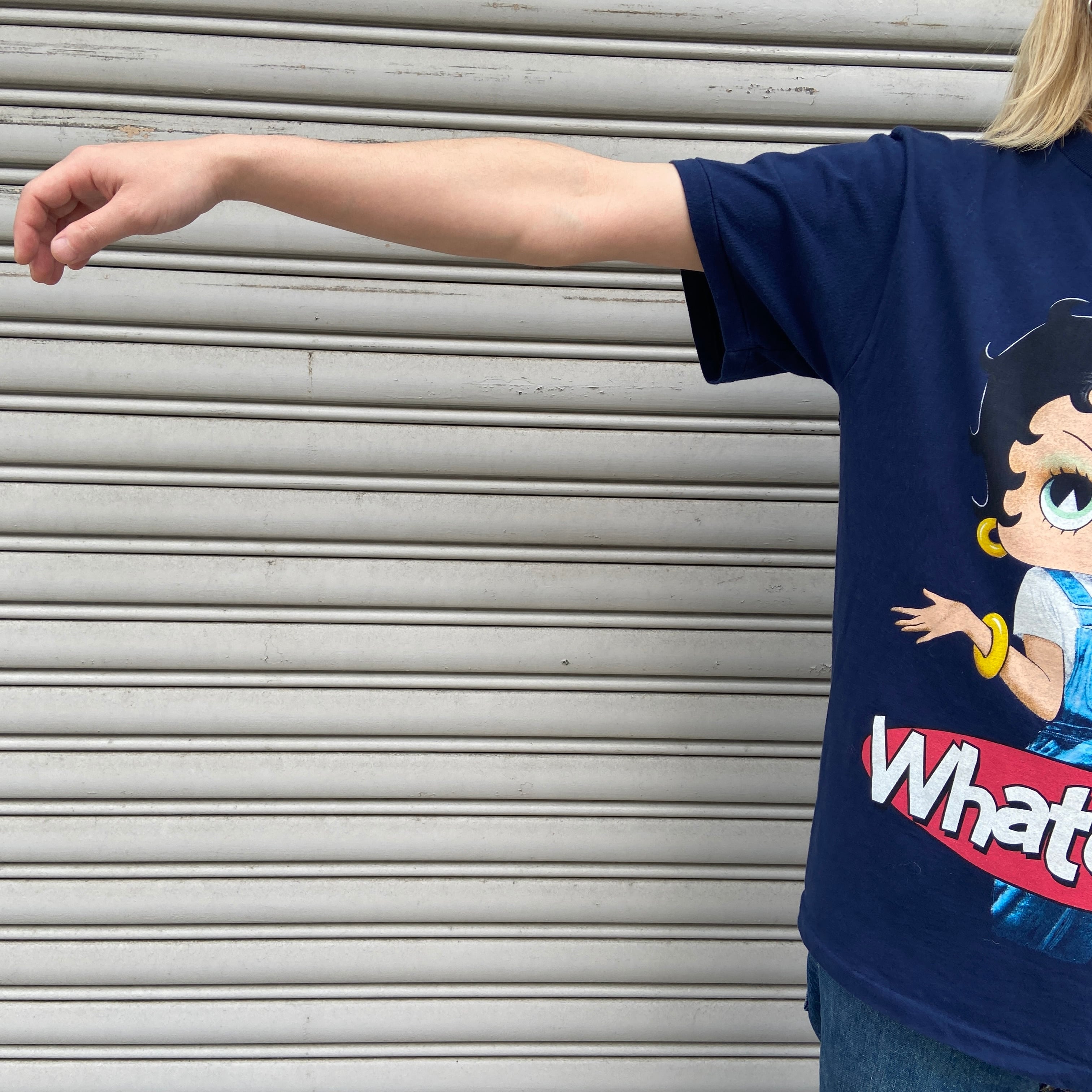 90s Betty boop キャラクターTシャツ USA製 M アニメ ベディ | 古着屋 Uan
