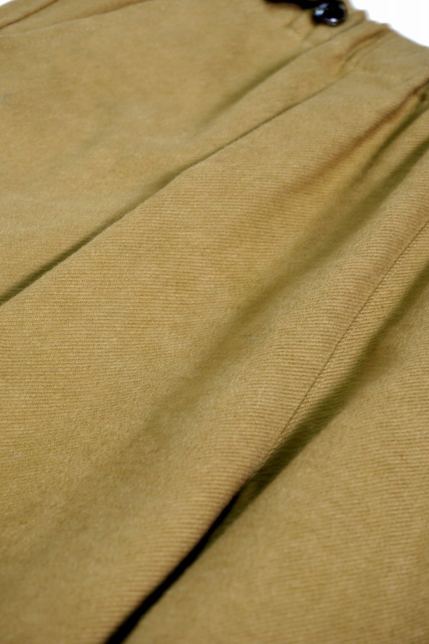 Flannel Suede Finish Trousers