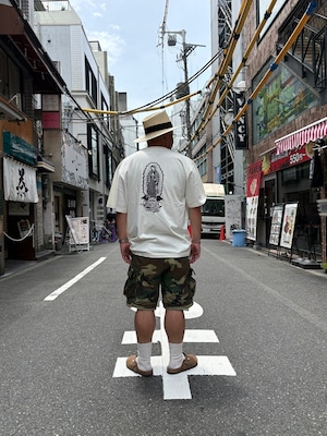 GENIUS CRAft / TOKAGE MARIA S/S TEE / T SHIRT / Tシャツ / FADE NAVY