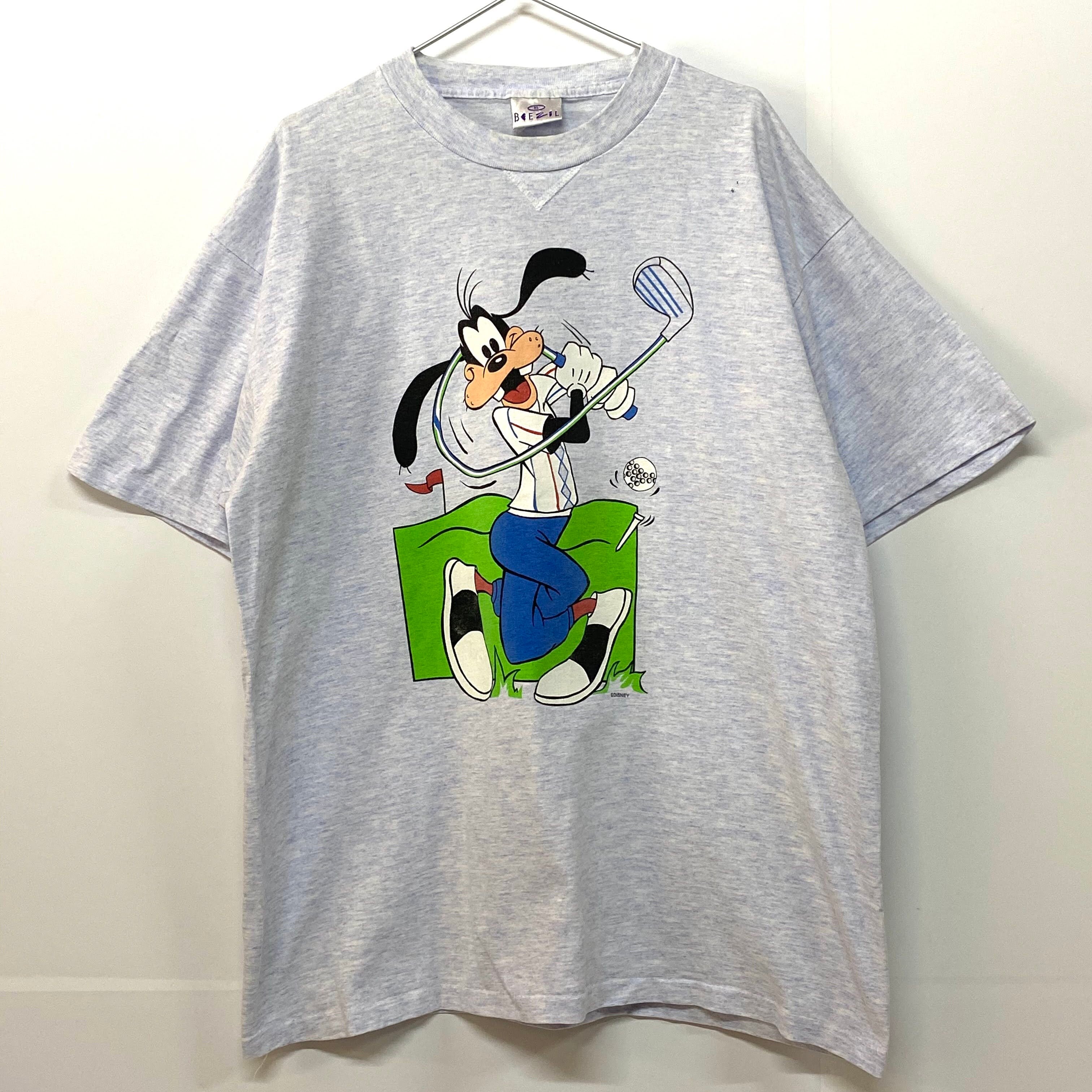 ヴィンテージ Disney ディズニー ドナルドダック ゴルフ柄 プリントT