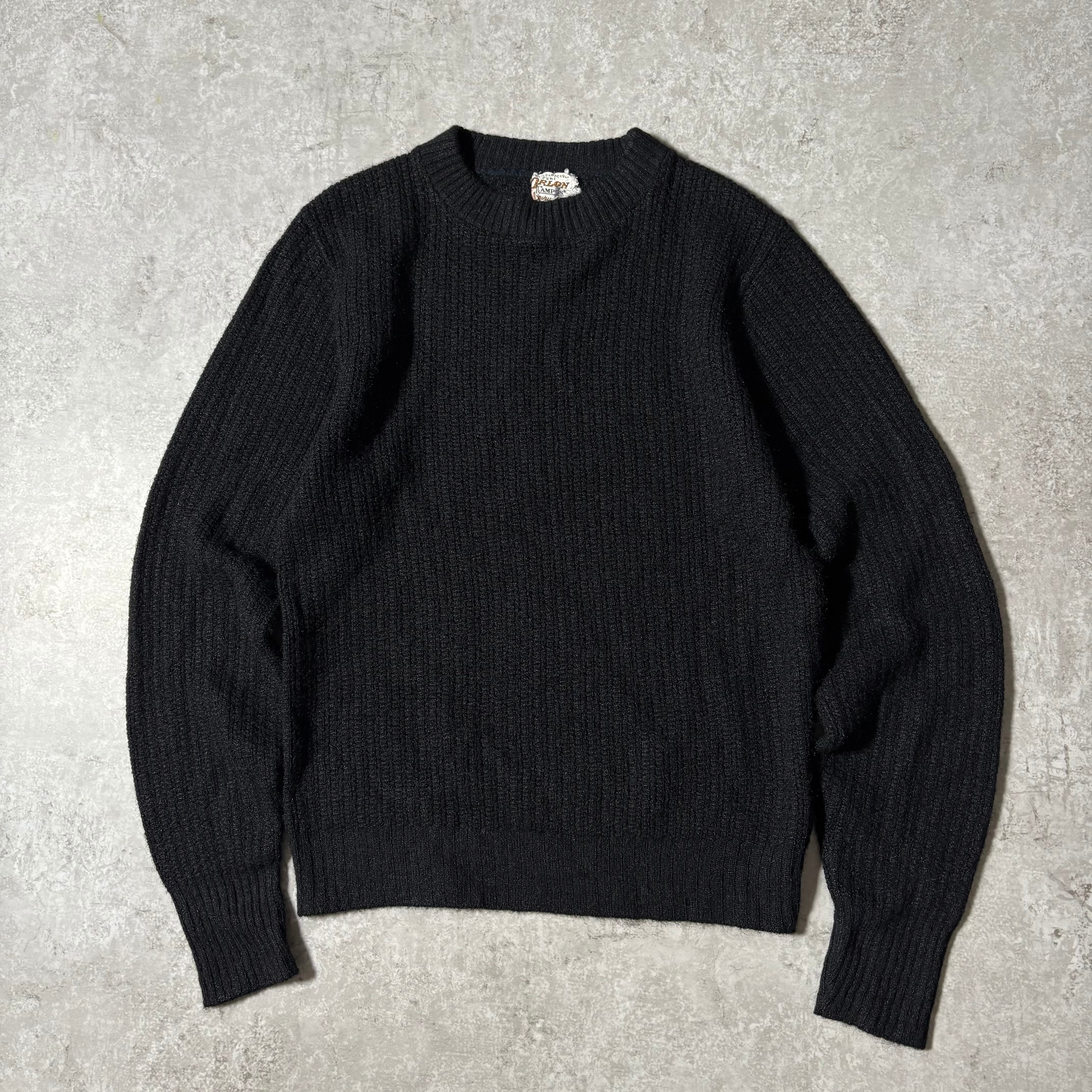 1960s "CAMPUS" Acryl Knit "Black‼︎"