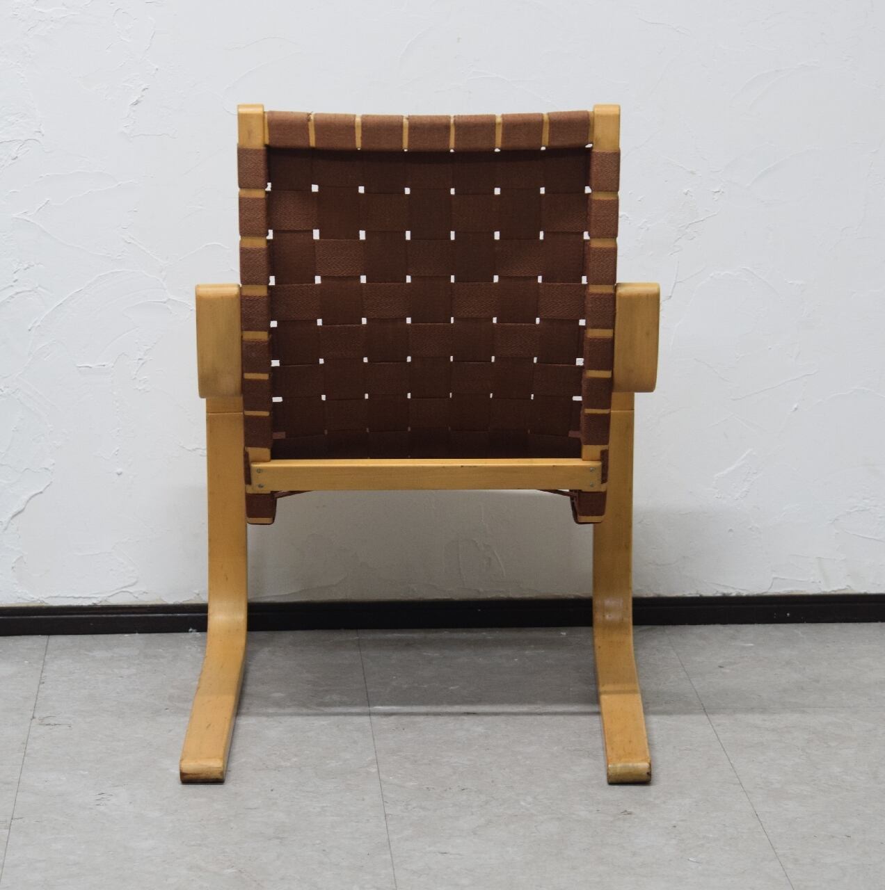 vintage アームチェア Alvar Aalto アルバ・アアルト No.406 ブラウン
