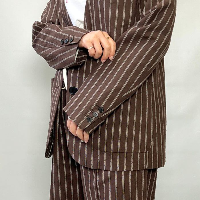 SALE] SHINZONE シンゾーン NOSTALGIC STRIPED JACKET 25MMSJK01