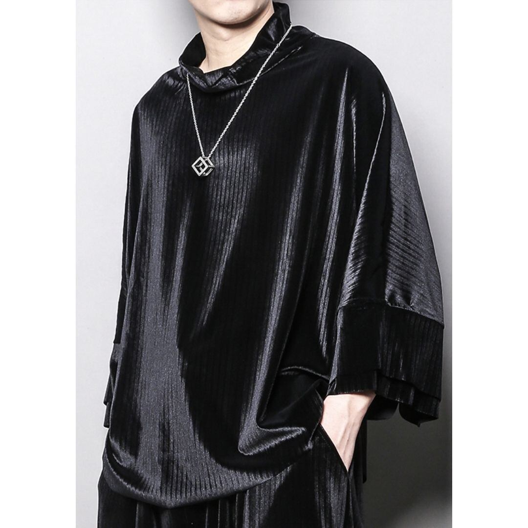 Loose Mid Turtleneck Sweatshirt