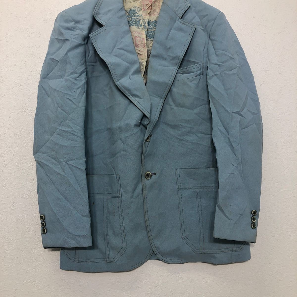 古着 テーラードジャケット イタリア製 madeinItaly ARMANI COLLEZIONI - イタリア製 ARMANI COLLEZIONI アルマーニ