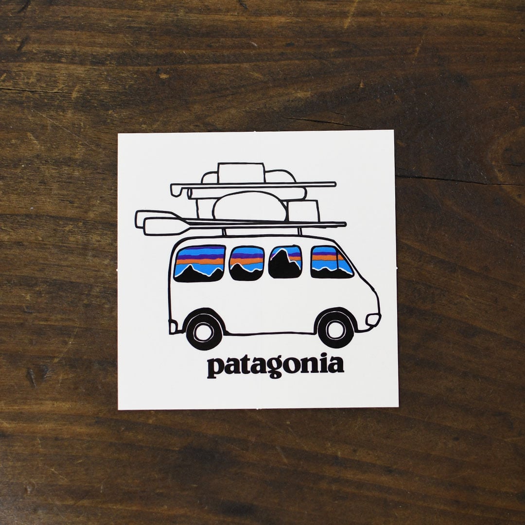Patagonia [パタゴニア正規代理店] Fitzroy Paddle Van Sticker [STK38
