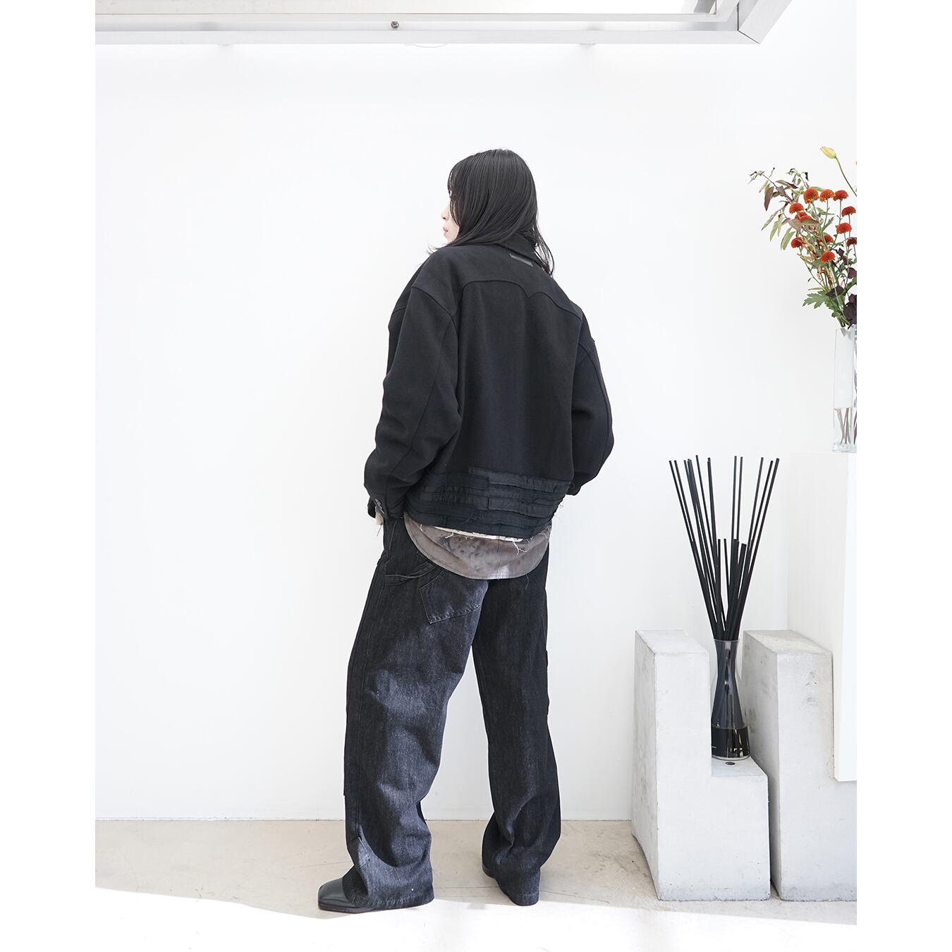 Professor.E ](プロフェッサーイー) 25FW-PE-JKT-11 Applique JKT