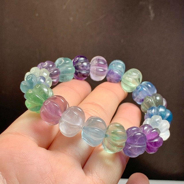 かぼちゃフローライト・ブレスレット