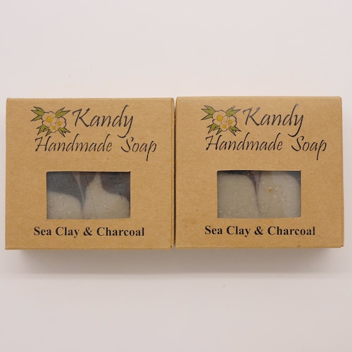 海粘土と炭石鹸（110g）by Kandy Handmade Soapの商品画像3