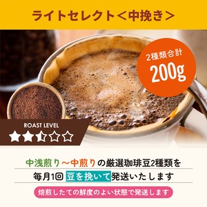 ライトセレクト（100g×2種類・中挽き）