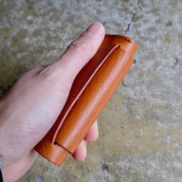 「KEY CASE Camel」 Italy Leather