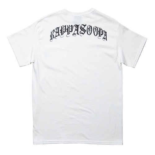 WasHere x RHIME手裏剣 / RAPPA SOOPA TEE (WHITE)