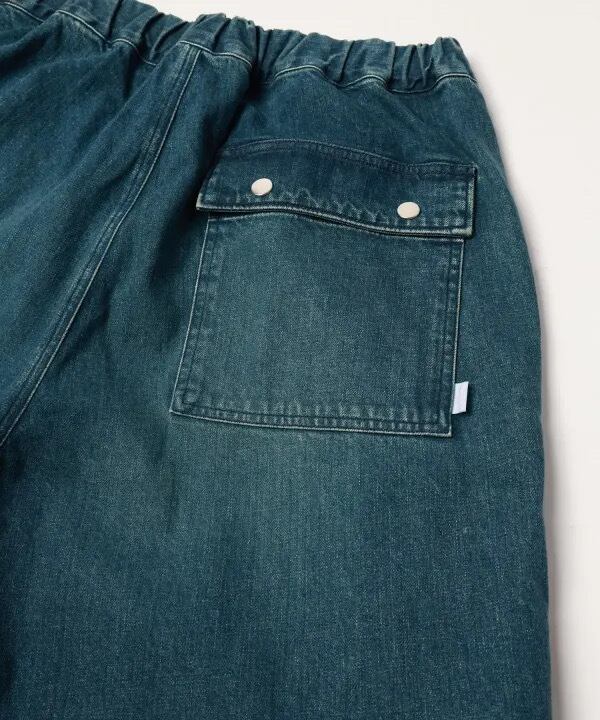 25SS】JieDa PARACHUTE DENIM PANTS (INDIGO) Jie-25S-PT02 | IAAAM