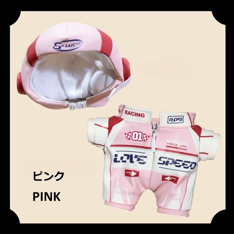 3チームセット　ラブブ　F1 着せ替え　服 ラブブ 服 3点セット ドール服 ぬいぐるみ服 LABUBU 着せ替え