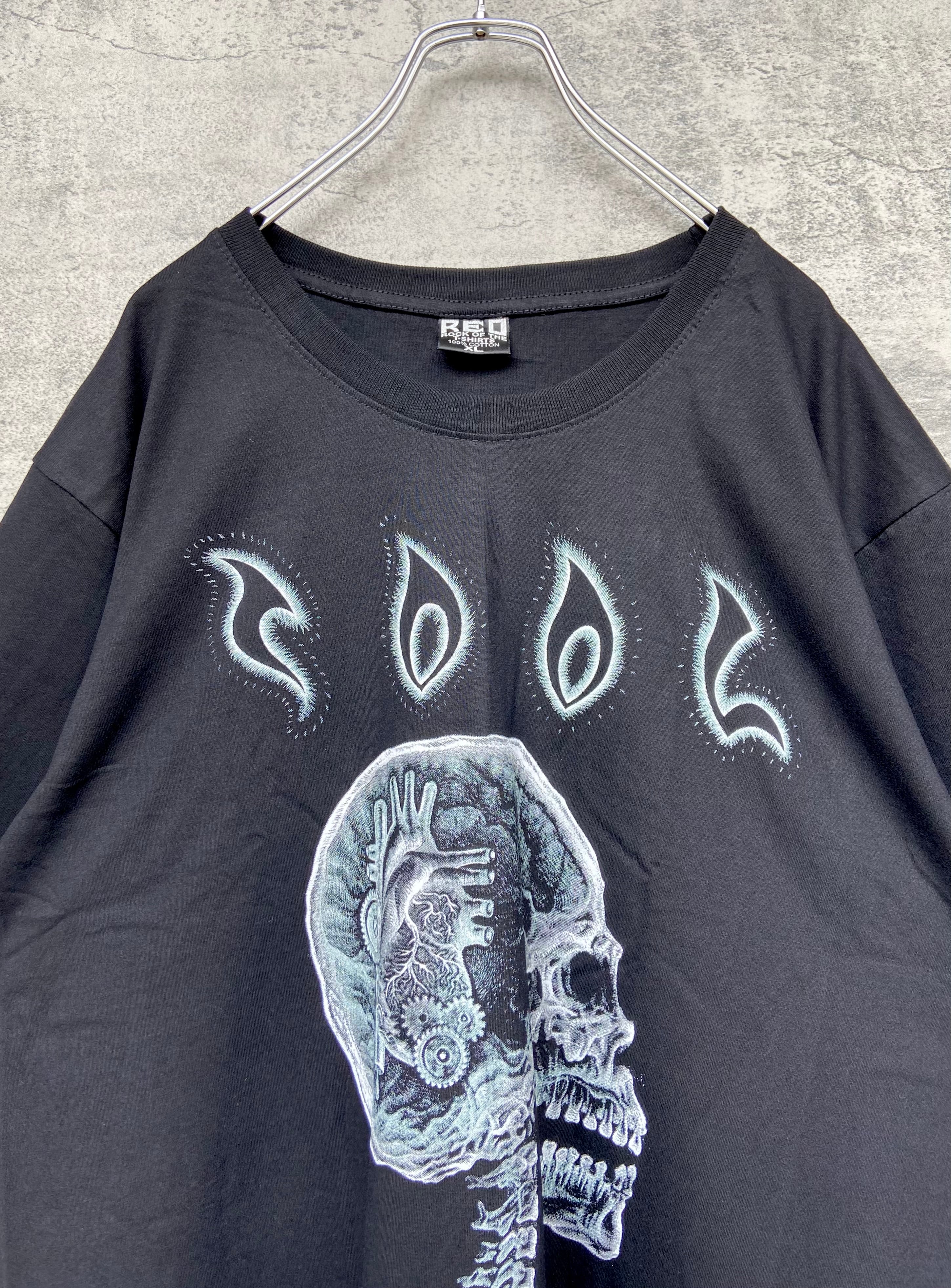 Tool/トゥール バンドTシャツ 骸骨 メディカル　黒 オーバーサイズ
