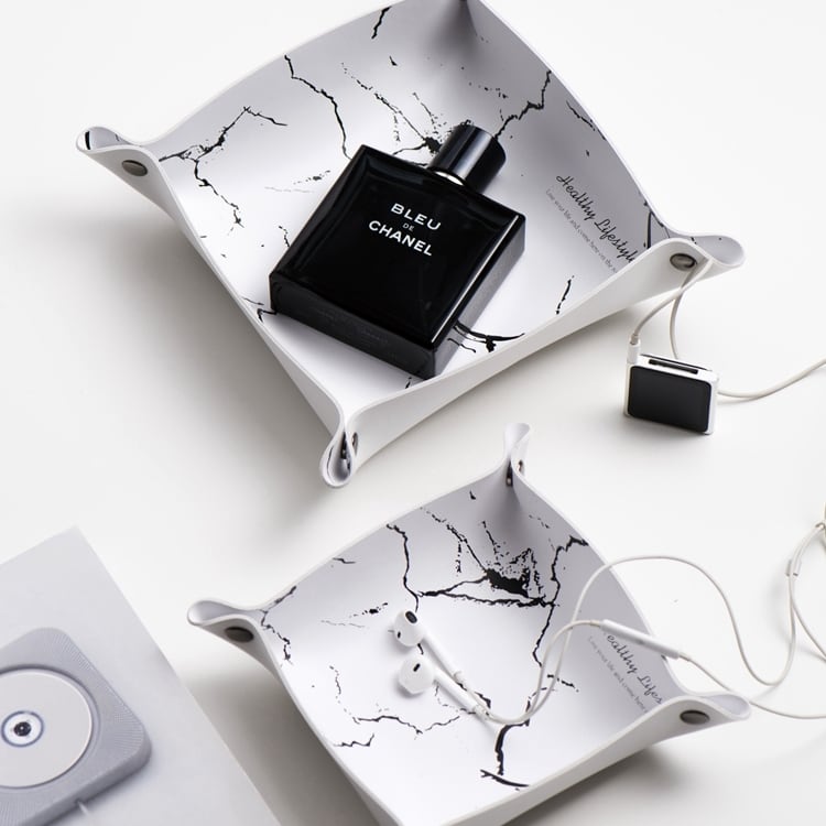 【即納】マーブル小物入れ 大