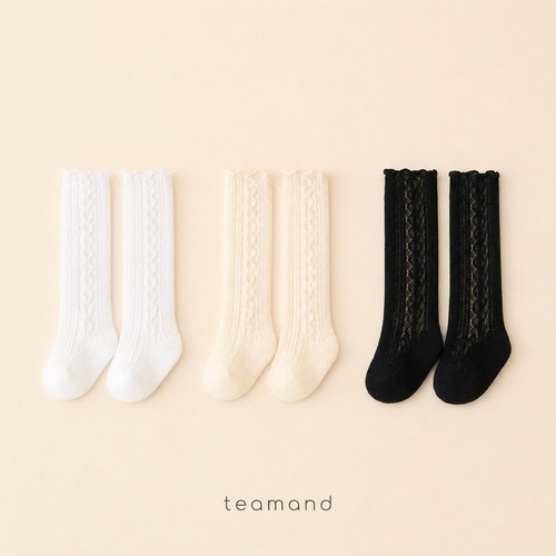 TEAM［取寄］shushu lace socks (free size)