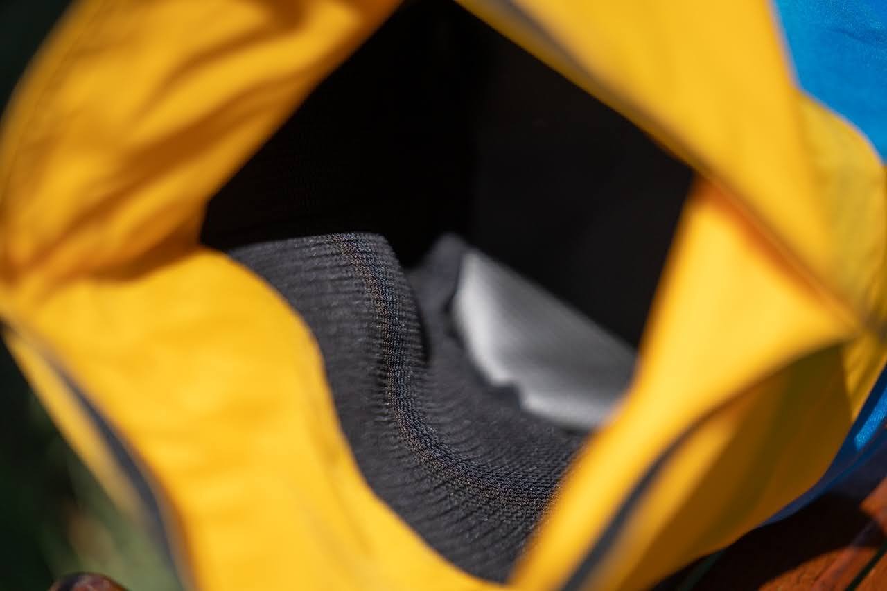 マルチポーチ Journey pouch ブルー×イエロー