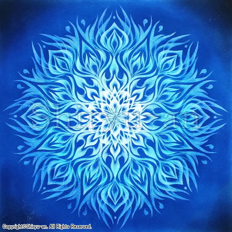 志龍画 曼荼羅 M-93 ( shiryu-ga mandala ) | 志龍庵