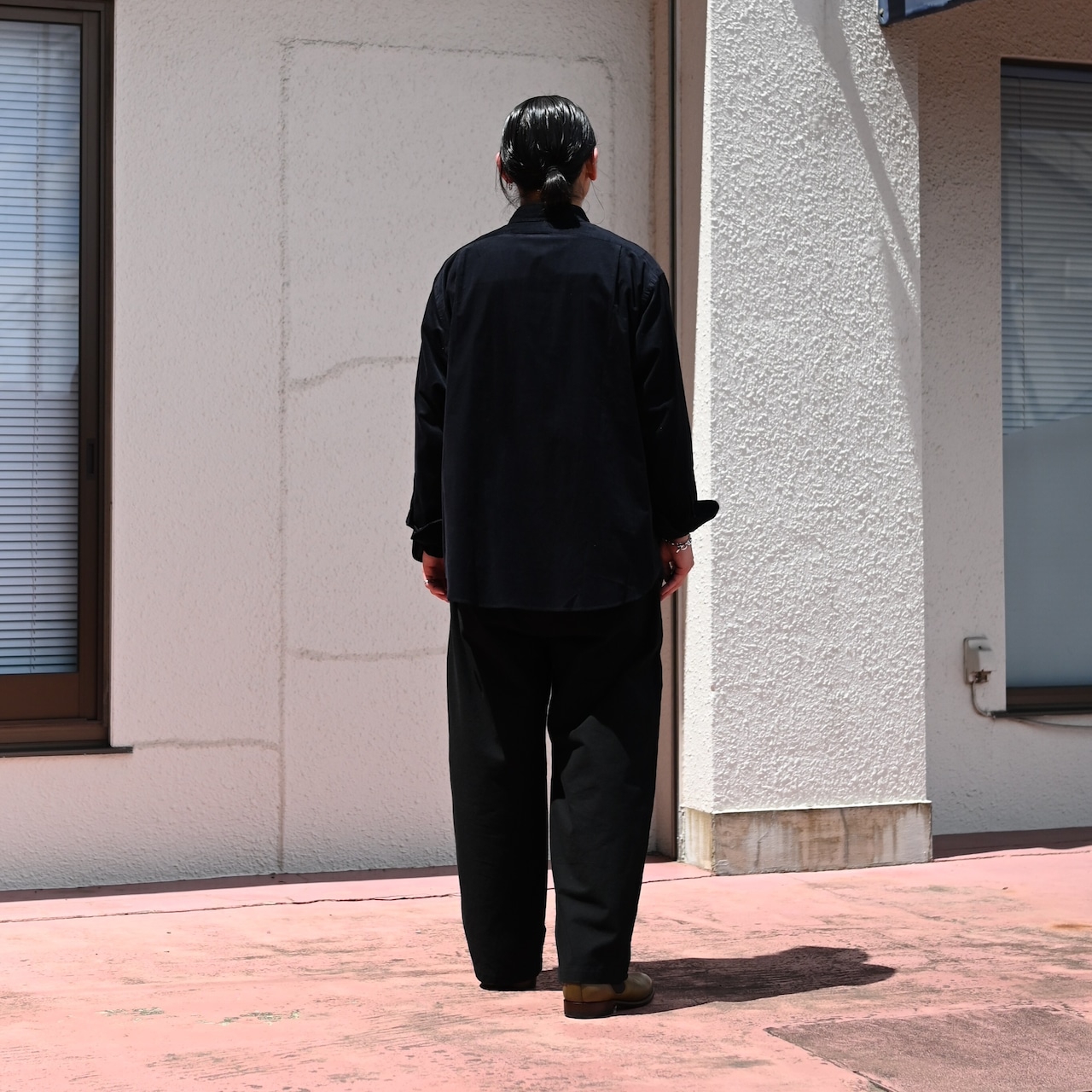 THE DAY(ザデイ)ORGANIC COTTON CORDUROY SHIRTコーディネート