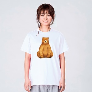 クマ 動物 Tシャツ メンズ レディース キッズ 子供服 半袖 大きいサイズ プレゼント ギフト