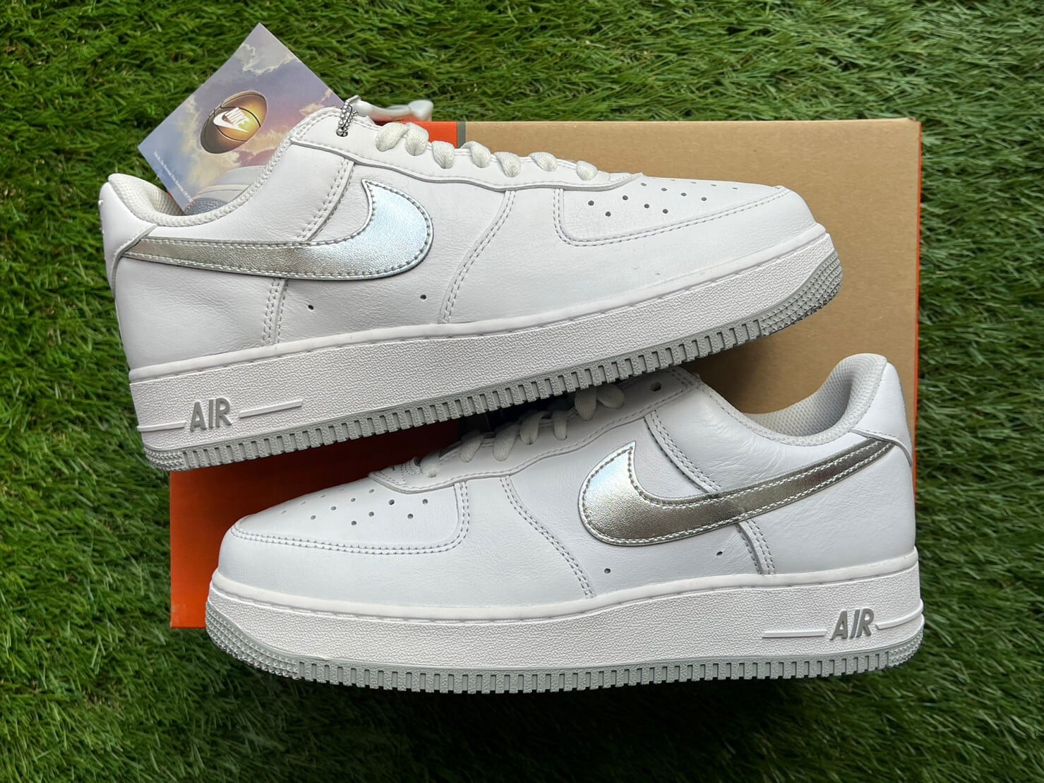 NIKE AIR FORCE 1 LOW RETRO COLOR OF MONTH SILVER SWOOSHES DZ6755-100 27cm  82430 | BRAND BUYERS OSAKA