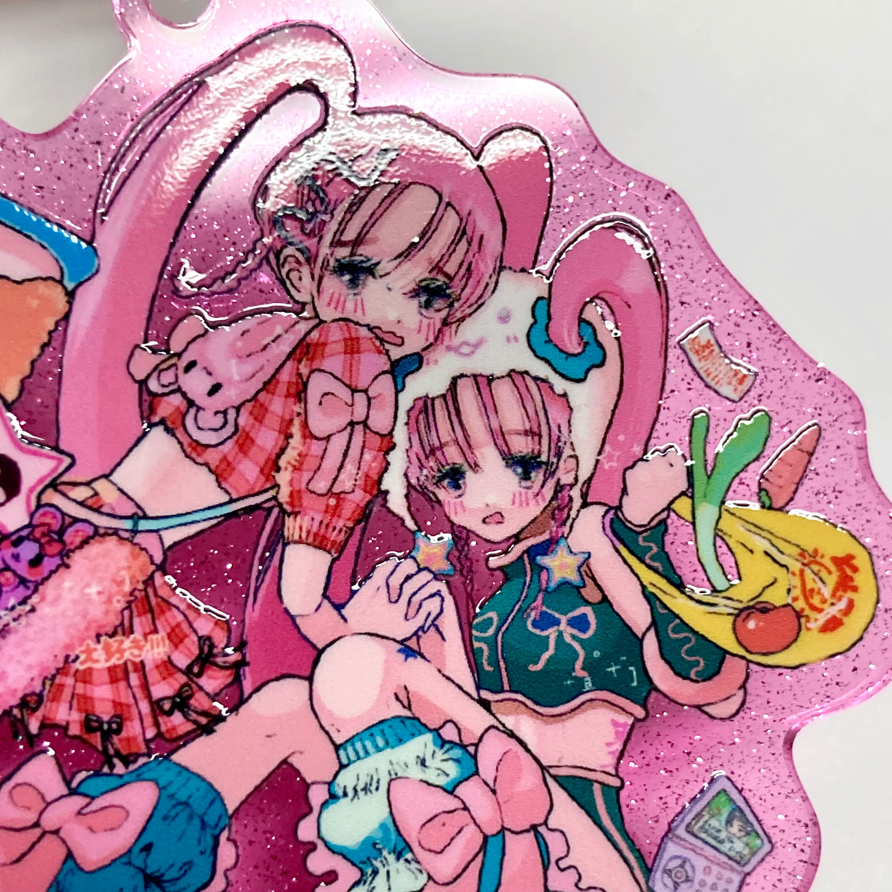 NABEchan / アクリルキーホルダー（3種類） | 新宿眼科画廊ショップページ