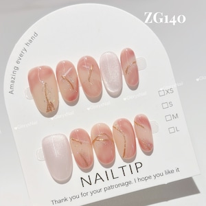 ZG140 ネイルチップ サイズXS/S/M/L Lサイズあり