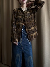 ALLISON TAYLOR silk shirt-4505-1