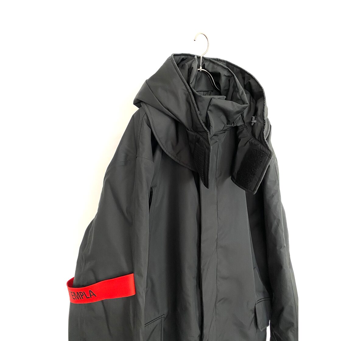 ラフシモンズ×テンプラ（RAF SIMONS×TEMPLA）オーバーサイズナイロン 