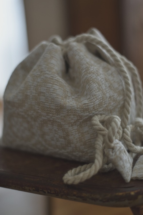 KoriolisTextiles　巾着バッグ