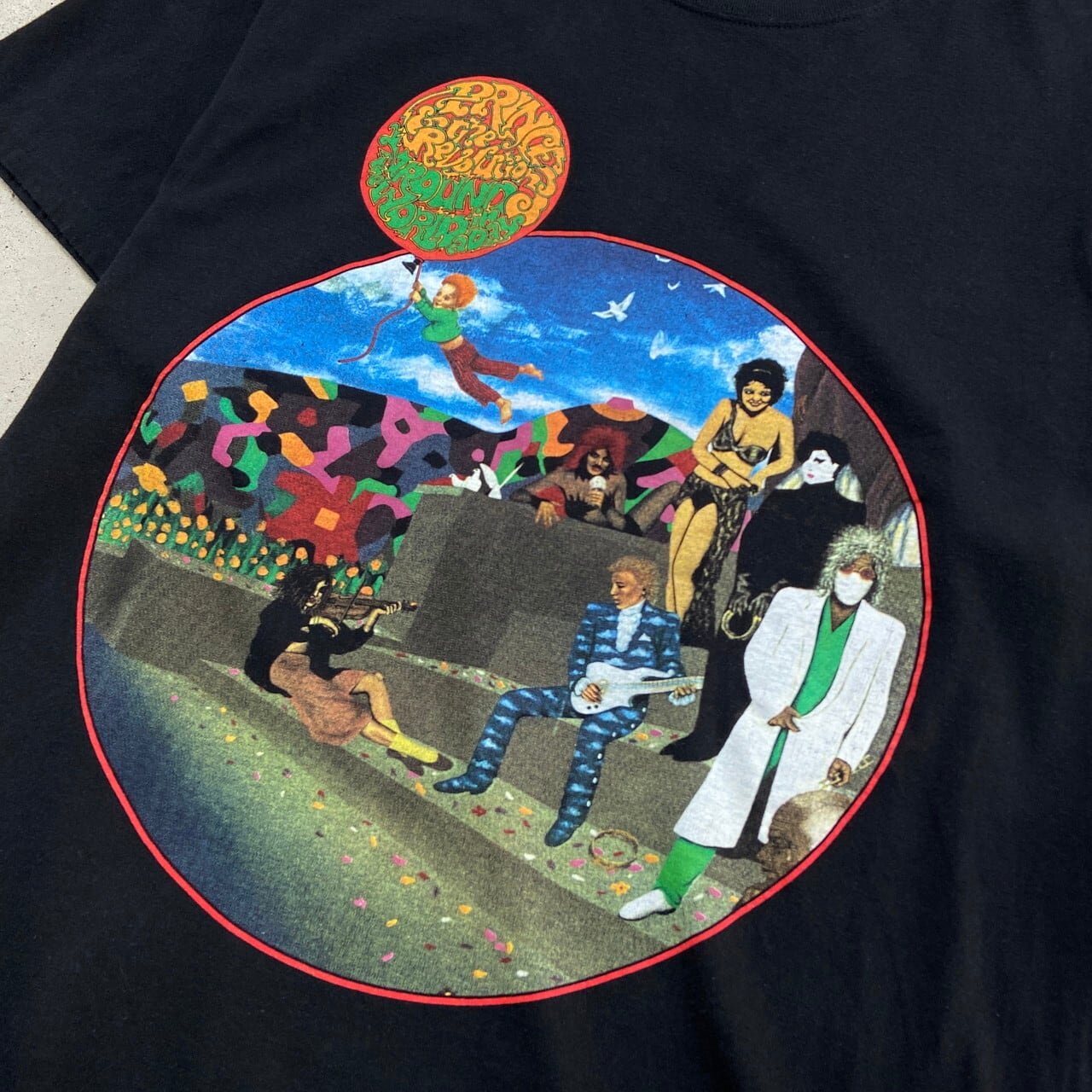 プリンス&ザ・レヴォリューション 　ツアー バンドtシャツ 1986 レア！！ プリンス&ザ・レヴォリューション ツアー バンドtシャツ 1986