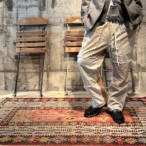 【USED ITEM】 Ralph Lauren chino fabric Patchwork pants。