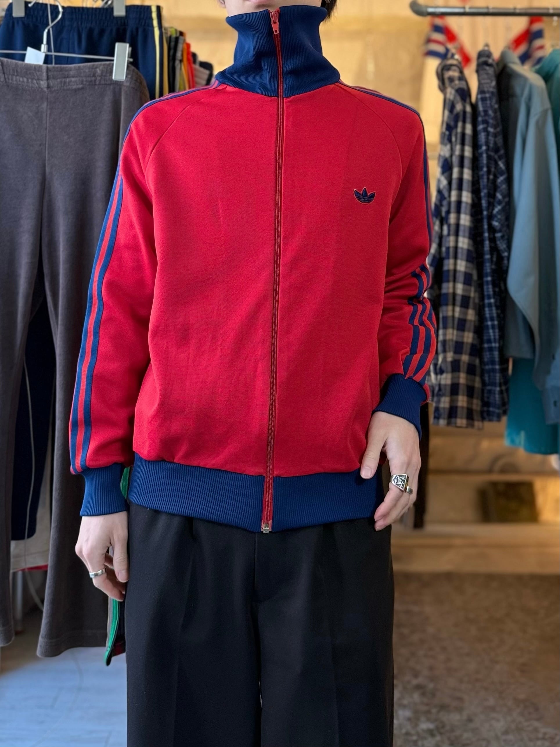 80s ﾃﾞｻﾝﾄ製 vintage adidas track jaket | mesen