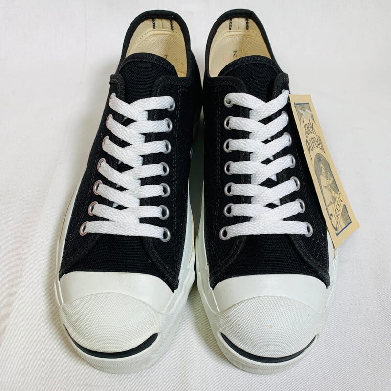 □□CONVERSE コンバース 靴 スニーカー キャンバススニーカー 90s~ SIZE 26cm JACK PURCELL キャンバス ブラック