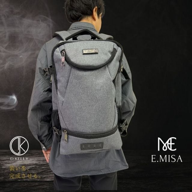 【大きいサイズの方】残り2点‼️非常に入手困難‼️【非売品 CHANEL リュック&バッグパック】男女兼用･正規品 D.KELLY スクエア デザイン バックパック 撥水加工 大容量 ビジネス