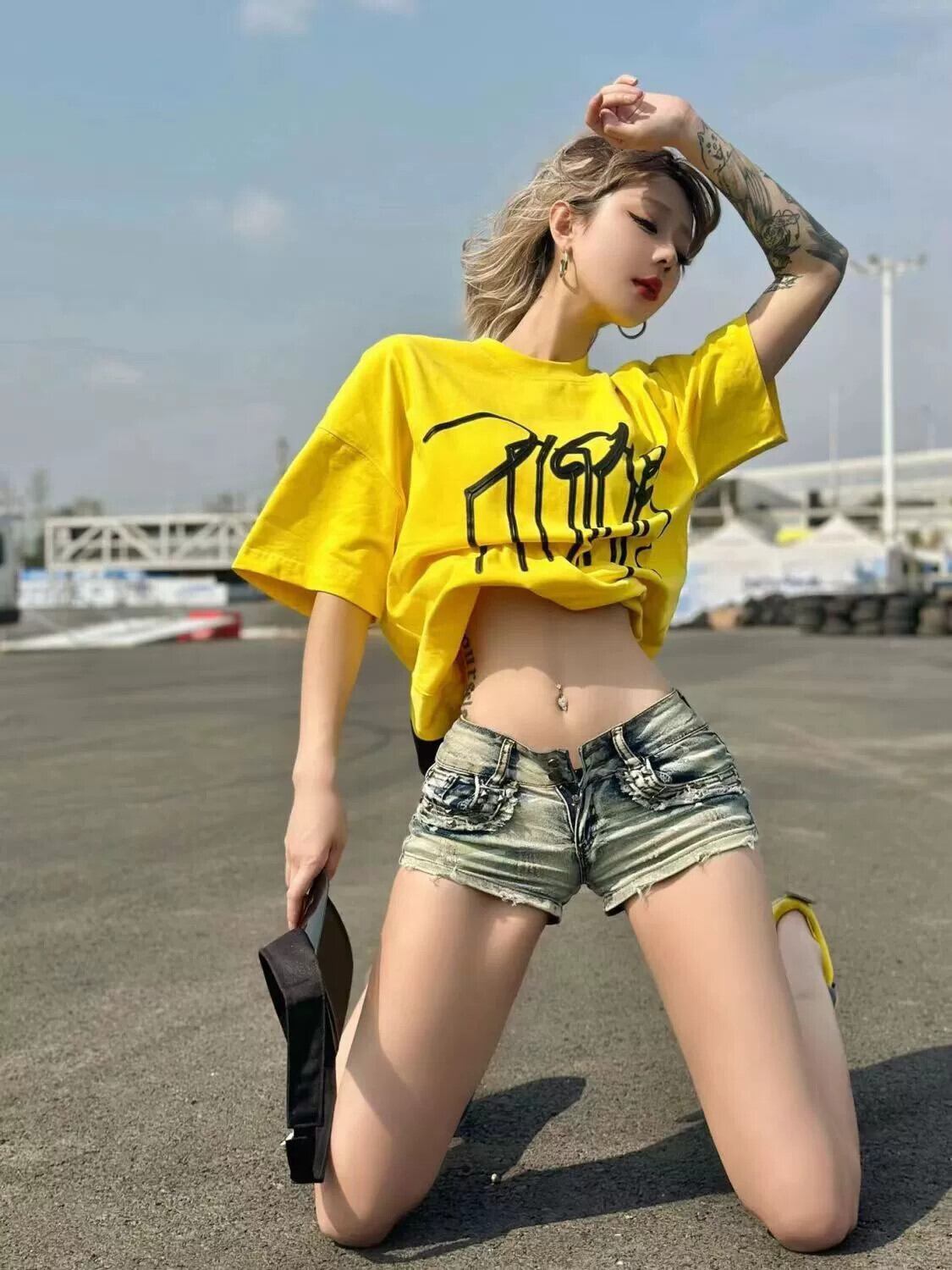 ショートパンツ✖️ウォーレンロータス✖️死神✖️パープル 