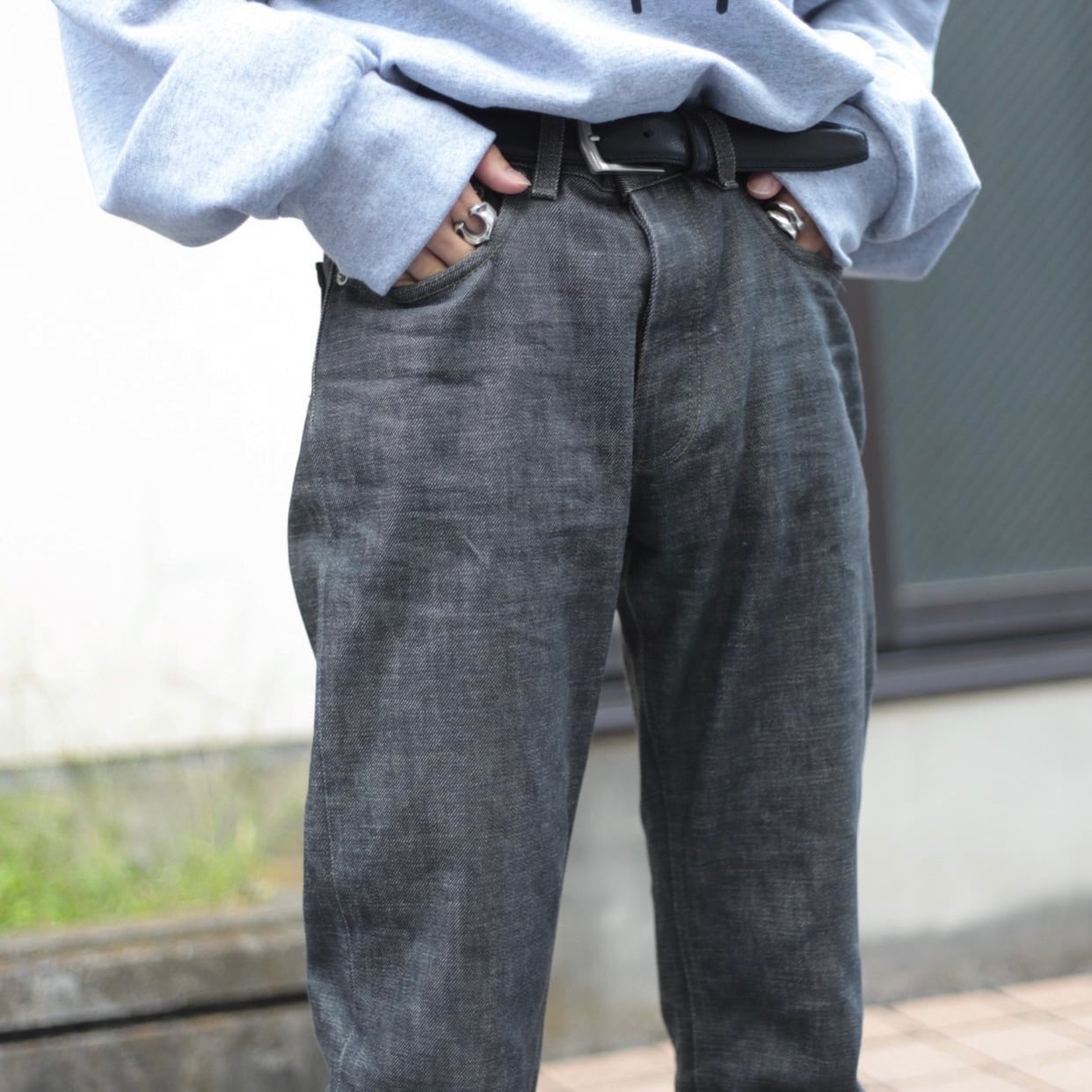 Helmut Lang スリム ストレート デニムパンツ 【FF-4281】 | cv