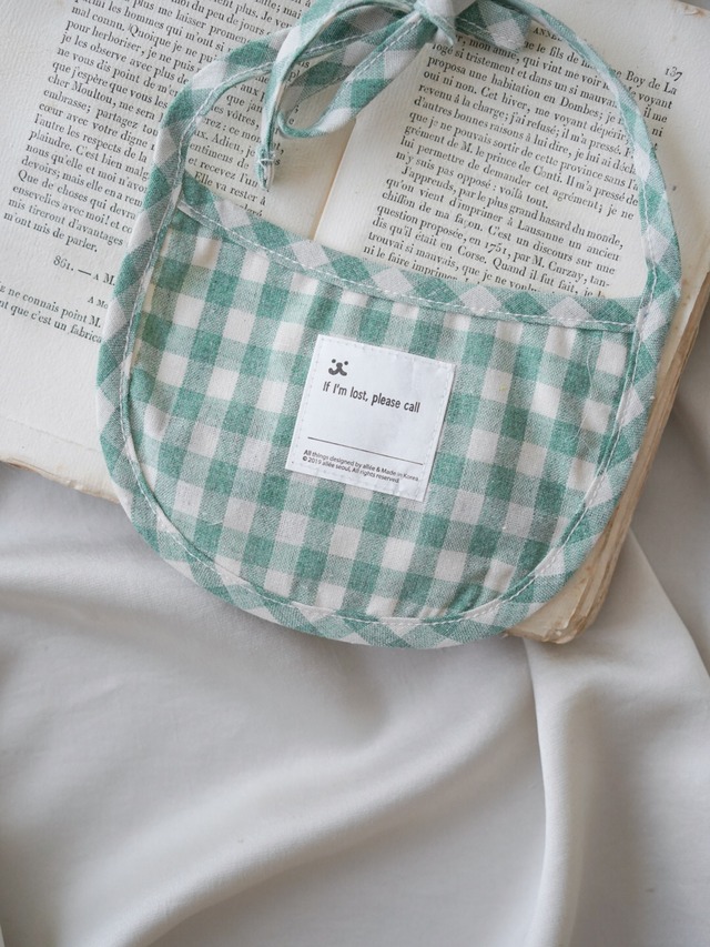 〈即納アイテム〉alleeseoul / Daily dog bib ( 1サイズ )文字入り