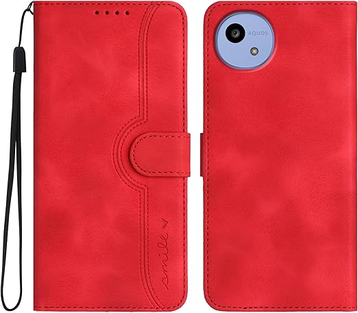 Gedurya AQUOS wish5 ケース 手帳型 docomo SH-52F ケース SH-M32