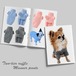 キレイ目カラー　タートルケーブルニット　秋冬あったか　ネコ服　犬服 セーター　タートル　防寒　袖あり　お散歩　やわらか　かわいい　PAA0004