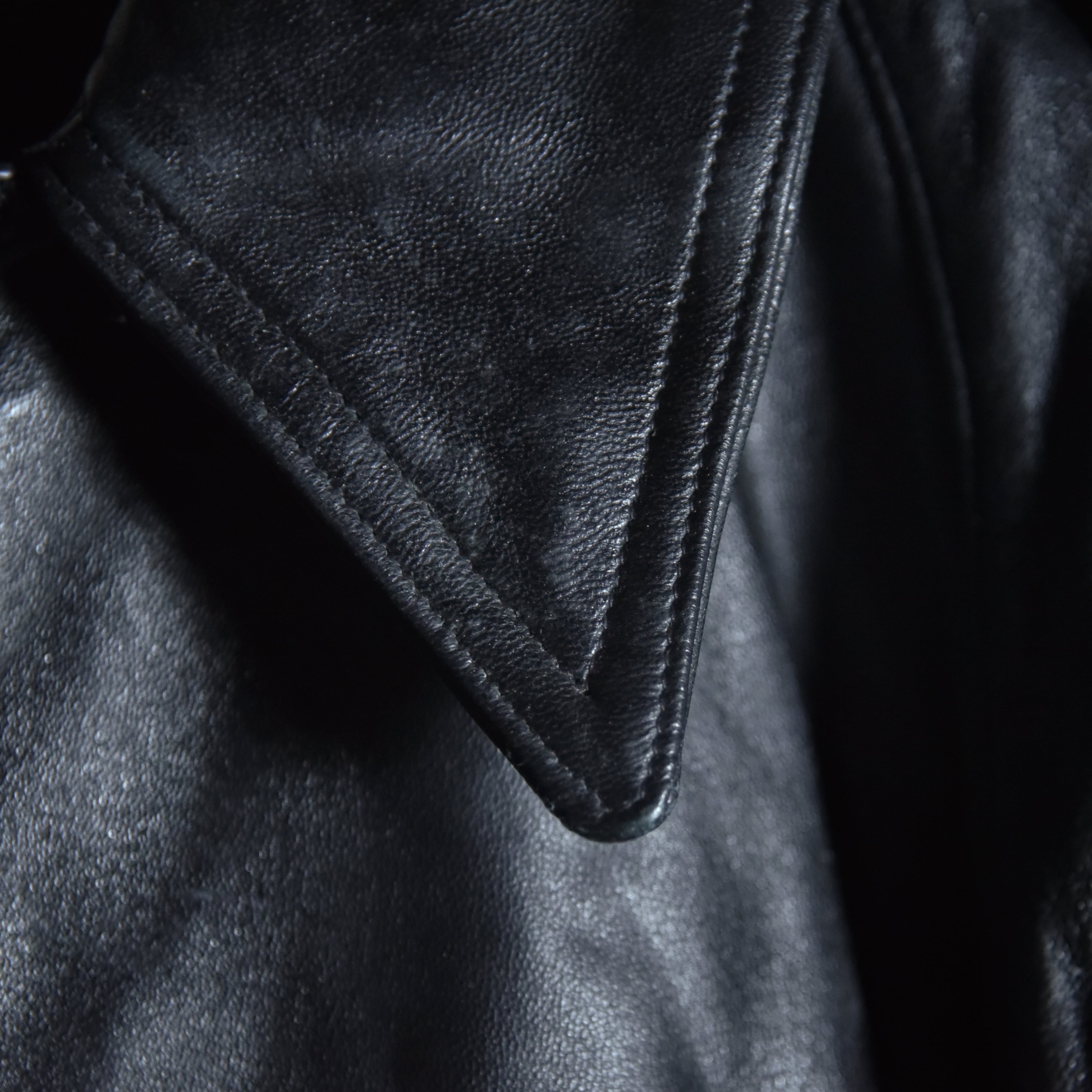 80s French Army Leather Motorcycle Cort フランス軍 レザー モーター