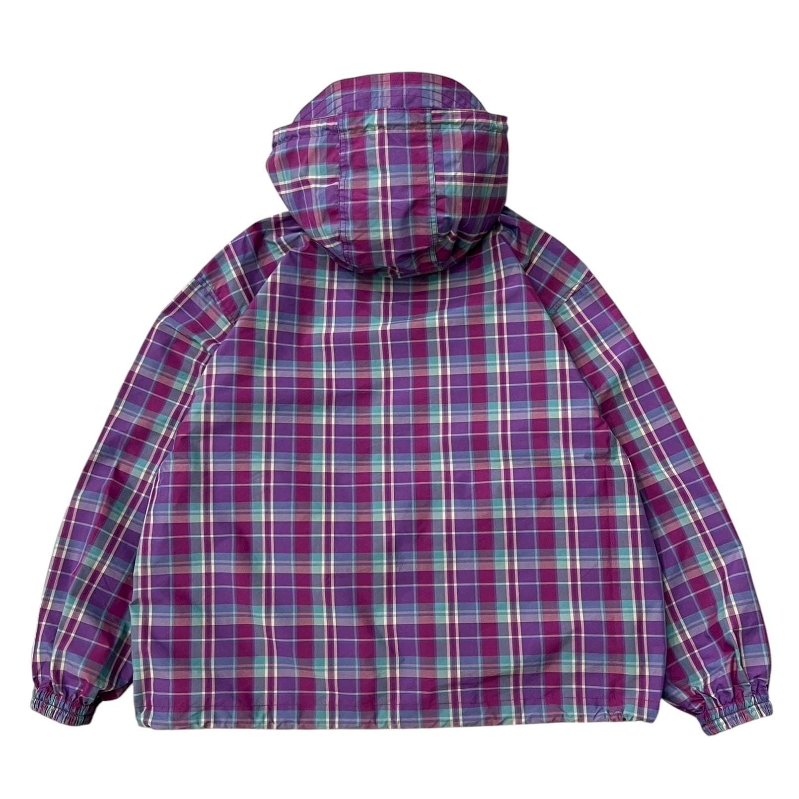 新品　PORTANCE / STAY DRY ANORAK PURPLE CHK PORTANCE / STAY DRY ANORAK PURPLE CHK | THE NEWAGE CLUB