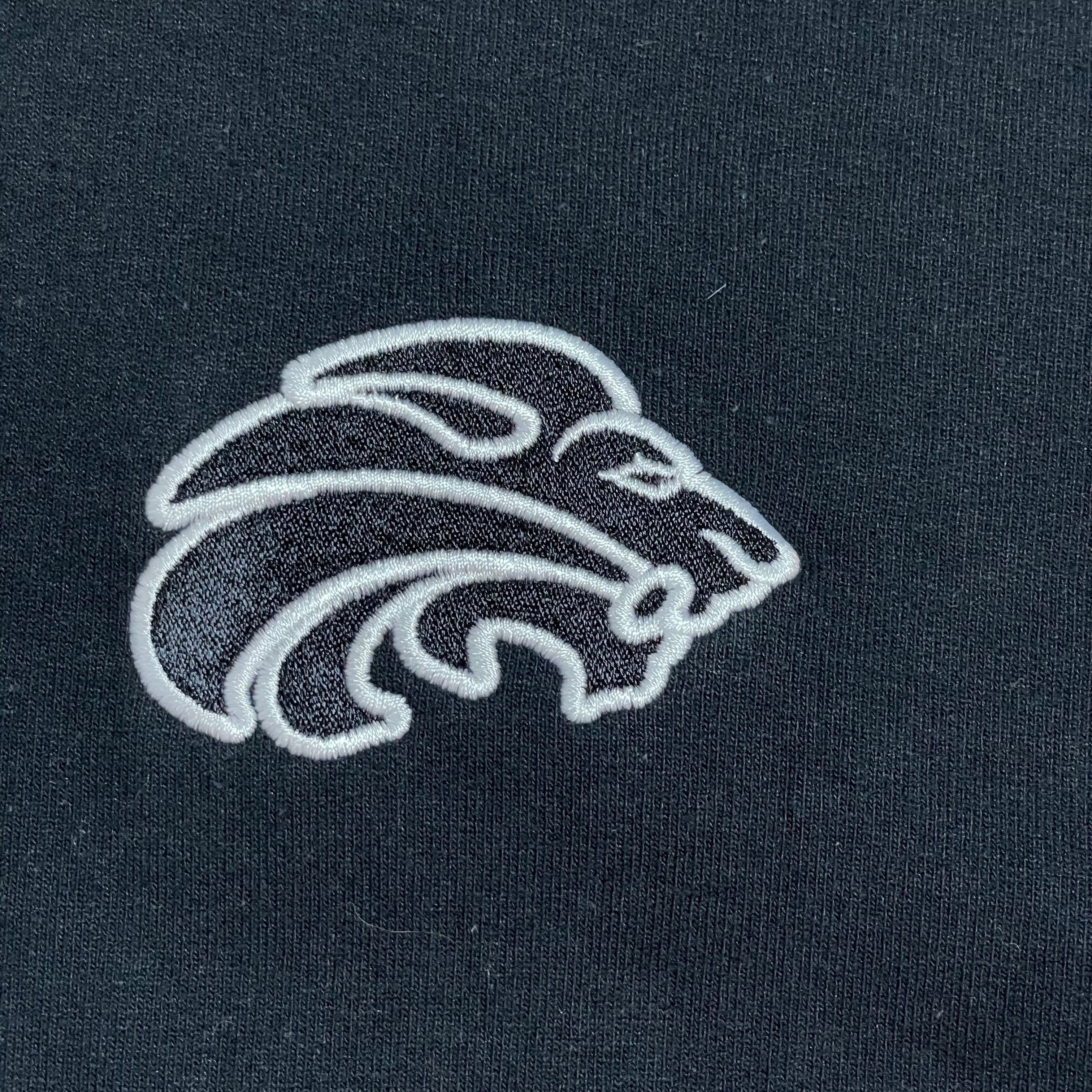 US  ロゴ刺繍  パーカー  ワンポイントロゴ  5XL  グレー  77