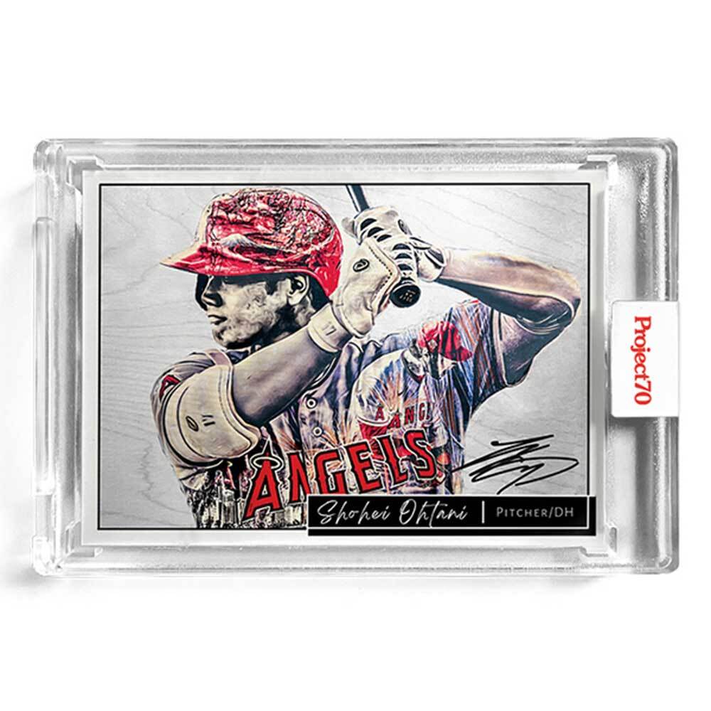 Shohei Ohtani Project70 カード 547 Topps Project70® Card 547 - Shohei Ohtani by Keith Shore | MAD TOYS