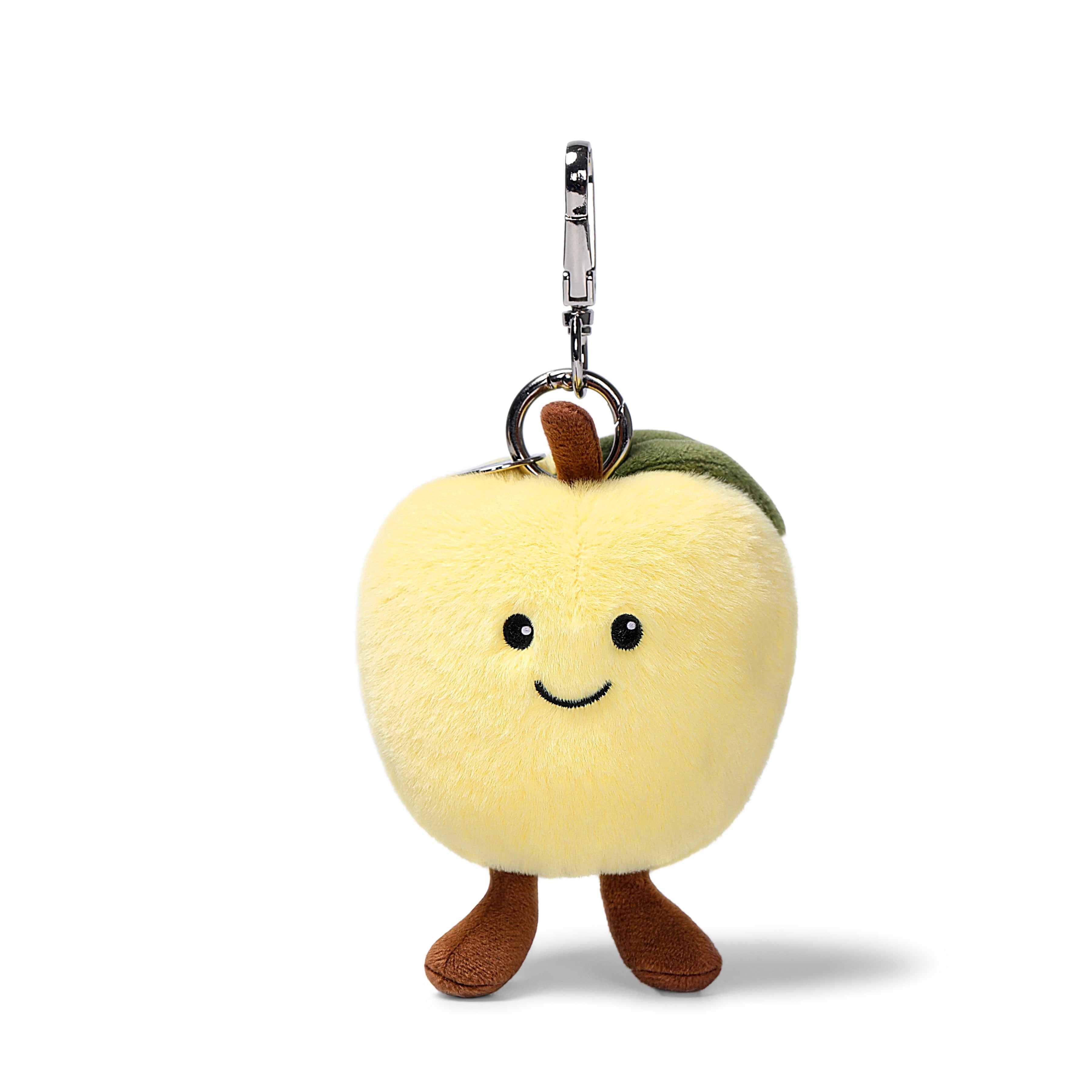 Yellow Apple Bag Charm_MC600274C