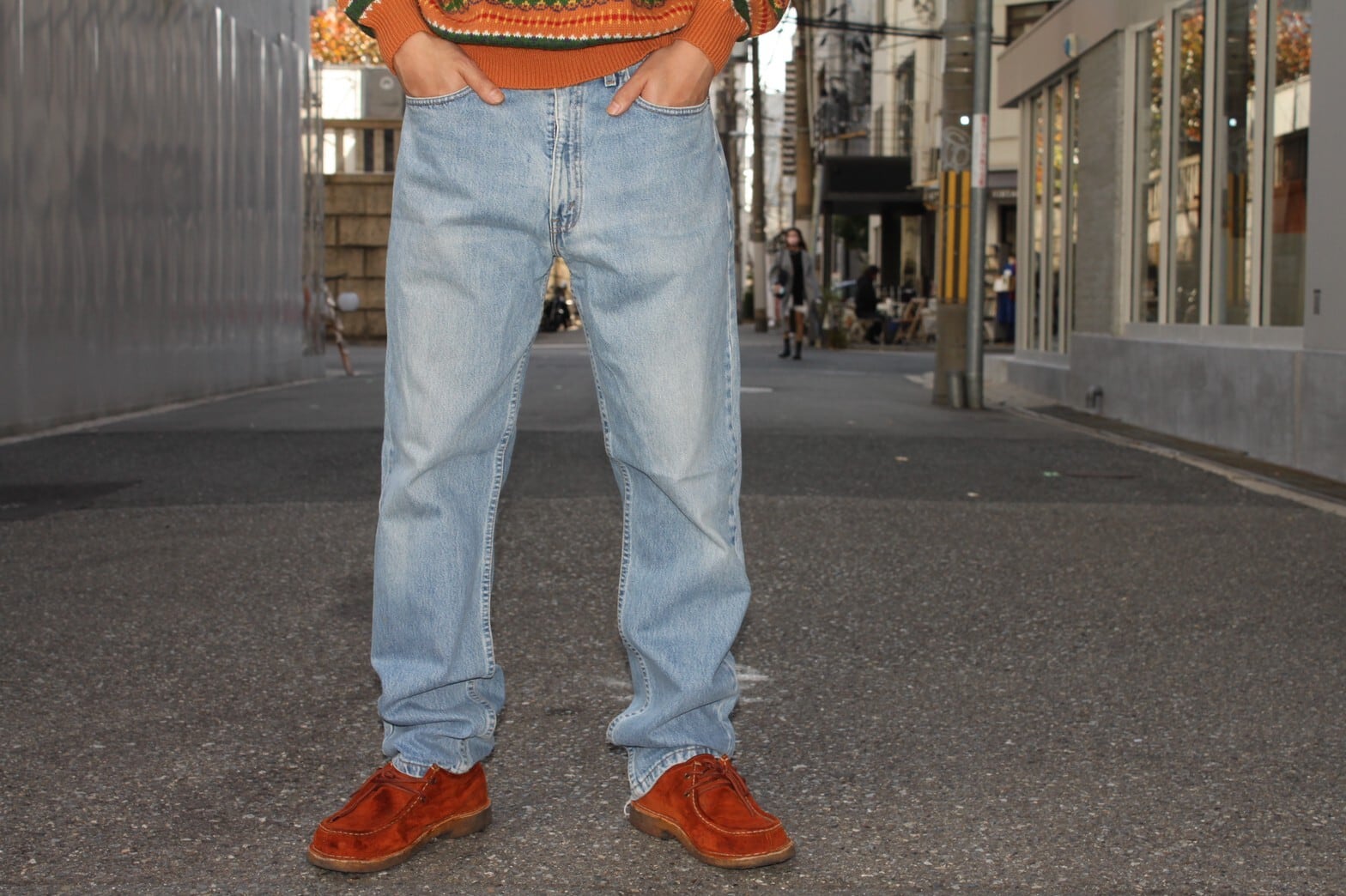 90s Euro Levis "615" made in UK