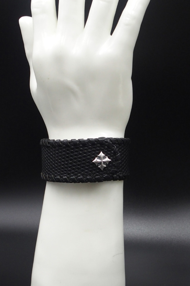 Item No.0419： Bracelet/Caiman《BLACK》