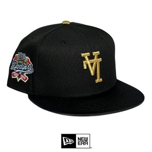 NEW ERA USA 「"LA" Up Side Down 6 Panel BB Cap Black×Gold」