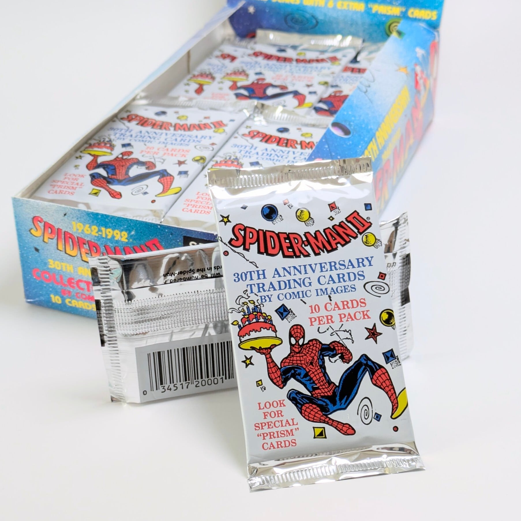 ☆送料無料！☆VINTAGE1992【 Spiderman II 30th Anniversary （スパイダーマン コミックス30周年記念） 】VINTAGE トレーディングカード単品 （1個=10CARDS）〚アメリカン雑貨 アメトイ〛